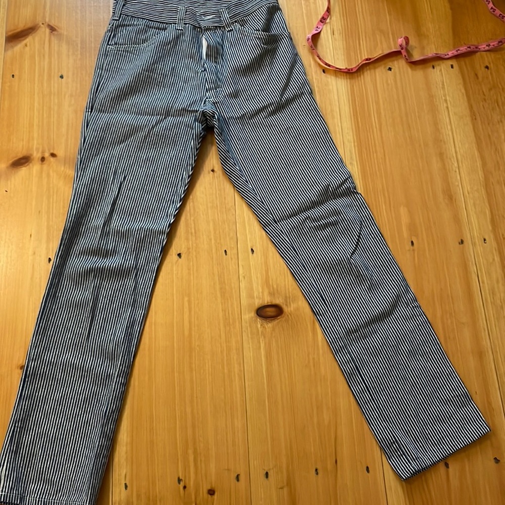 Stan Ray hickory stripe pant made in Texas USA 28/29*32